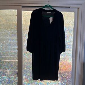 Wonderly Midnight Blue Long Sleeve Dress